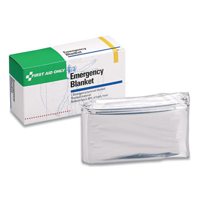 First Aid Only ALUMINIZED EMERGENCY BLANKET, 52" X 84" (71279)
