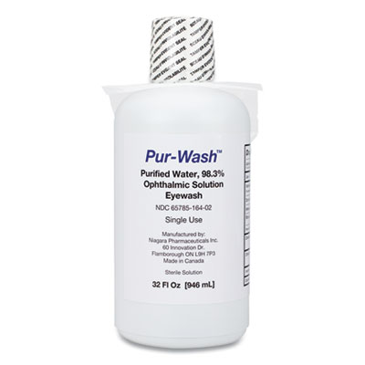 First Aid Only PUR-WASH EYE WASH, 32 OZ (71700)