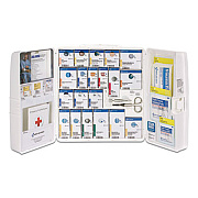 First Aid Only 2121450 ANSI Class A+ SmartCompliance Food Service First Aid Cabinet for Up to 50 People