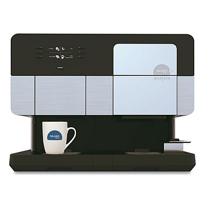 FLAVIA BARISTA OFFICE SINGLE-SERVE COFFEE AND ESPRESSO MACHINE, BLACK/SILVER (1952627)