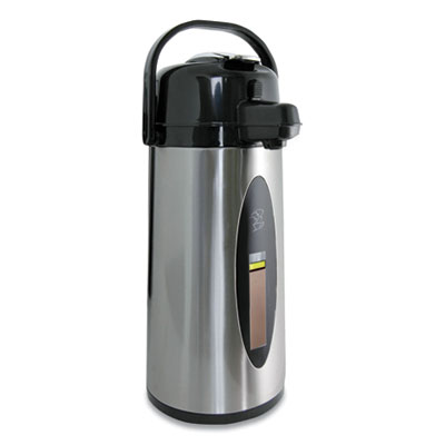 Newco SIGHT GAUGE KK AIRPOT, 2.2 L, STAINLESS STEEL/BLACK (354087)