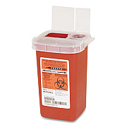 Covidien SHARPS CONTAINERS, POLYPROPYLENE, 1 QT, RED, 10/BOX (1955111)