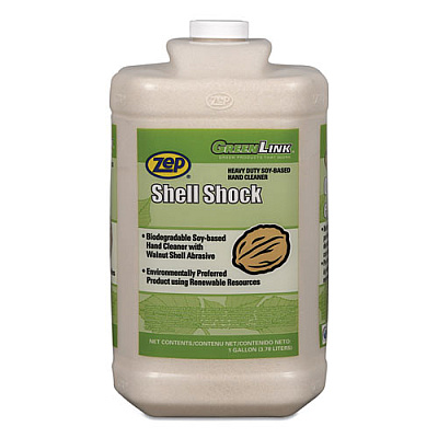 Zep SHELL SHOCK HEAVY DUTY SOY-BASED HAND CLEANER, VANILLA, 1 GAL BOTTLE, 4/CARTON (84923)