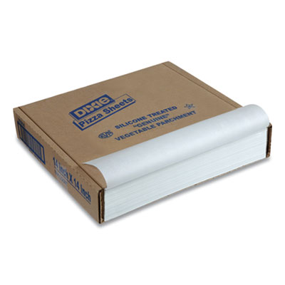 Dixie Yellow Label Parchment Pan Liner, 14 x 14, 1,000/Carton (27S14)