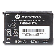 Motorola Li-Ion Battery for CLS Series Radios, 3.7 V, 1800 mAh (PMNN4497)