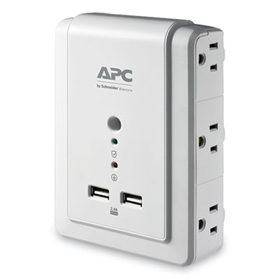 APC P6WU2 SurgeArrest Wall-Mount Surge Protector
