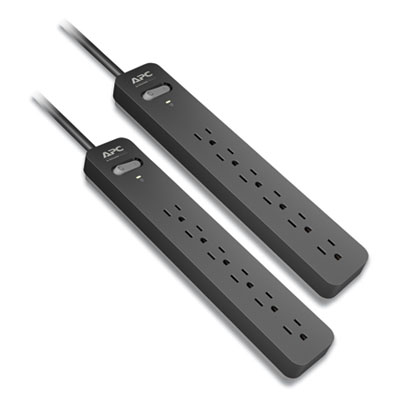 APC PE63DP Power-Saving Essential SurgeArrest Surge Protector