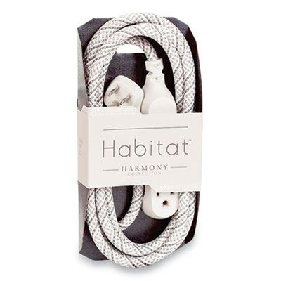 360 Electrical 2417123 Habitat Accent Collection Braided Extension Cord