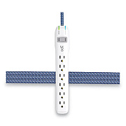 360 Electrical Habitat 6-Outlet Surge Protector, 6 ft Cord, Summer Twilight (360313ST)