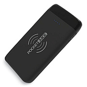 Tzumi POCKETJUICE WIRELESS PORTABLE CHARGER, 12,000 MAH, QI WIRELESS CHARGING, BLACK (2846527)