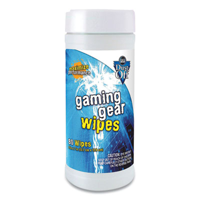 Dust-Off GAMING GEAR WIPES, 80 TUB (2145092)