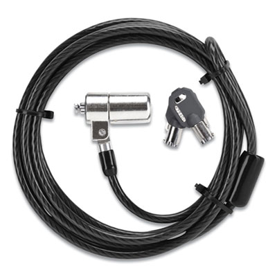 Targus DEFCON KL CABLE LOCK, 6 FT, BLACK (154075)