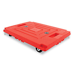 Bostitch MULE DOLLIES, 500 LB CAPACITY, 13.75" X 19" X 5", RED, 2/PACK (BMULELG2P)