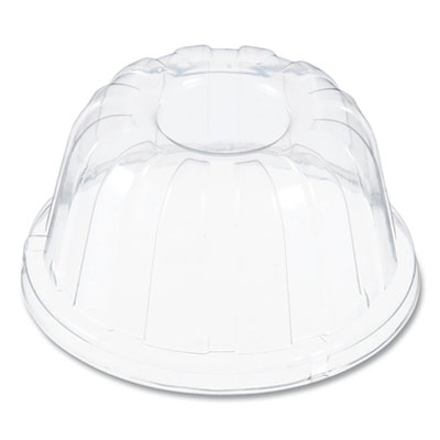 Dart D-T Sundae/Cold Cup Lids, Fits 8 oz to 16 oz Containers and 32 oz to 60 oz Cups, Clear, 500/Carton (32HDLC)