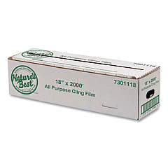 Anchor Packaging Film, 18" x 2,000 ft, Blue Tinted (7301118)