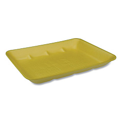 Pactiv SUPERMARKET TRAY, #8H HEAVY, 10.58 X 8.33 X 1.18, YELLOW, 400/CARTON (0TF3008H0000)