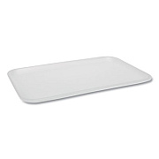 Pactiv Evergreen Supermarket Tray, #16, 11.7 x 7.3 x 0.65, White, 250/Carton (0TF116S00000)