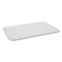 Pactiv Evergreen Supermarket Tray, #16, 11.7 x 7.3 x 0.65, White, 250/Carton (0TF116S00000)