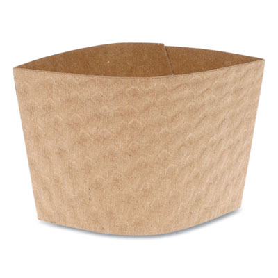 Pactiv CUP SLEEVE, FITS 12-24 OZ CUPS, KRAFT, 1,000/CARTON (9511)