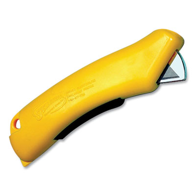 CrewSafe X-TRASAFE CU SAFETY UTILITY KNIFE, YELLOW, 6/PACK (632317)
