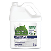 Seventh Generation Professional Concentrated Floor Cleaner, Free and Clear, 1 gal Bottle (44814EA)