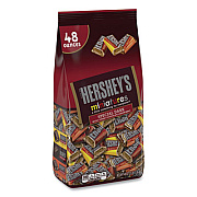 Hershey's Miniatures Variety Share Pack, Dark Assortment, 48 oz Bag (20900314)