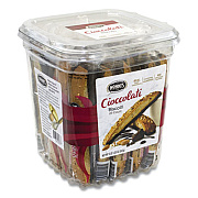 Nonni's Biscotti, Cioccolati Dark Chocolate Almond, 0.85 oz Individually Wrapped, 25/Pack (20900322)