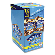 Blue Diamond Low Sodium Lightly Salted Almonds, 1.5 oz Tube, 12 Tubes/Carton (22000736)