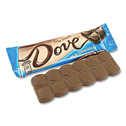 Dove Chocolate Milk Chocolate Bars, 1.44 oz, 18 Bars/Carton (20900468)