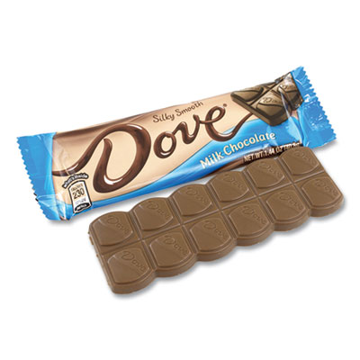 Dove Chocolate Milk Chocolate Bars, 1.44 oz, 18 Bars/Carton (20900468)