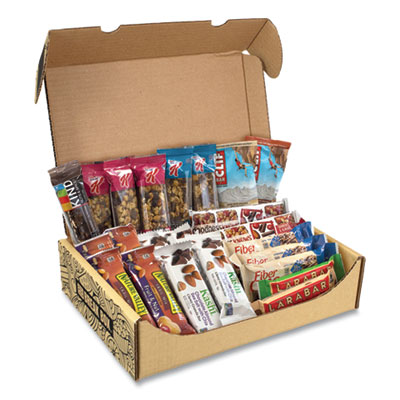 Snack Box Pros Healthy Snack Bar Box, 23 Assorted Snacks/Box (700S0001)