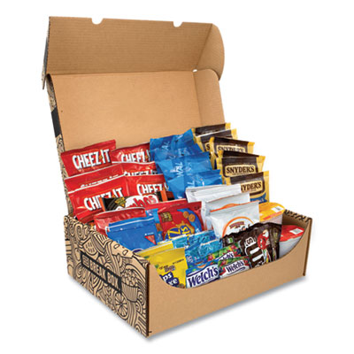 Snack Box Pros Party Snack Box, 45 Assorted Snacks/Box (700S0003)