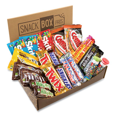Snack Box Pros MARS Favorites Snack Box, 25 Assorted Snacks/Box (70000017)