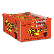 Reese's STICKS Wafer Bar, 1.5 oz Bar, 20 Bars/Box (24600183)