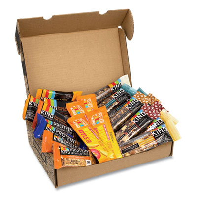 Favorites Snack Box, Assorted Variety of KIND Bars, 2.5 lb Box, 22 Bars/Box (700S0021)