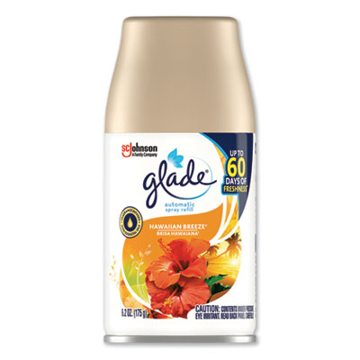 Glade AUTOMATIC AIR FRESHENER, HAWAIIAN BREEZE, 6.2 OZ (306031EA)
