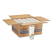 Dixie Pathways Paper Hot Cups, 10 oz, 15/Sleeve, 20 Sleeves/Carton (2340SS1)