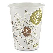 Dixie Pathways Paper Hot Cups, 12 oz, 15/Bag, 20 Bags/Carton (2342SS1)