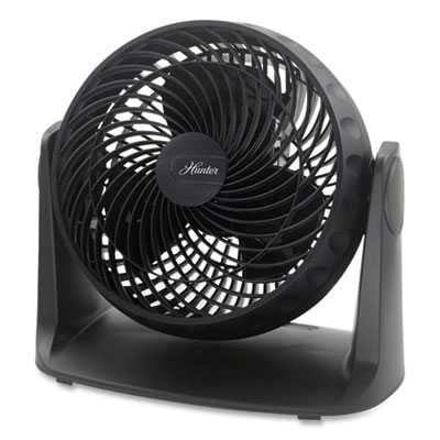 Hunter 8" ADJUSTABLE WHISPER FAN, BLACK (24390311)