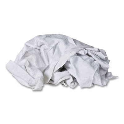 Monarch Brands COTTON WIPERS, WHITE, 50/CARTON (132118)