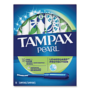 Tampax PEARL TAMPONS, SUPER, 18/BOX (285351)