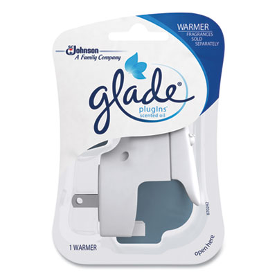 Glade PLUG-INS SCENTED OIL WARMER HOLDER, 4.45 X 6.25 X 11.45, WHITE (24342199)