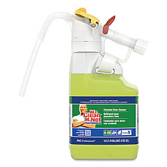 P&G Professional Dilute 2 Go, Mr Clean Finished Floor Cleaner, Lemon Scent, 4.5 L Jug, 1/Carton (72000)
