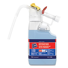 P&G Professional Dilute 2 Go, Spic and Span Disinfecting All-Purpose Spray and Glass Cleaner, Fresh Scent, , 4.5 L Jug, 1/Carton (72001)