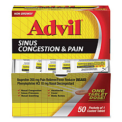 Advil 019901 Sinus Congestion & Pain