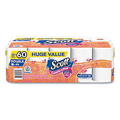 Scott 47612 ComfortPlus Toilet Paper Double Roll Bath Tissue