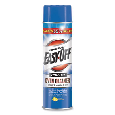 Professional EASY-OFF Fume Free Max Oven Cleaner, Foam, Lemon, 24 Oz Aerosol (74017EA)