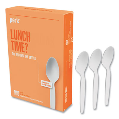 Perk 24390995 Heavyweight Plastic Cutlery