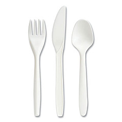 Perk 24394124 Eco-ID Mediumweight Compostable Cutlery