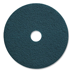 Coastwide Professional Cleaning Floor Pads, 20" Diameter, Blue, 5/Carton (663232)